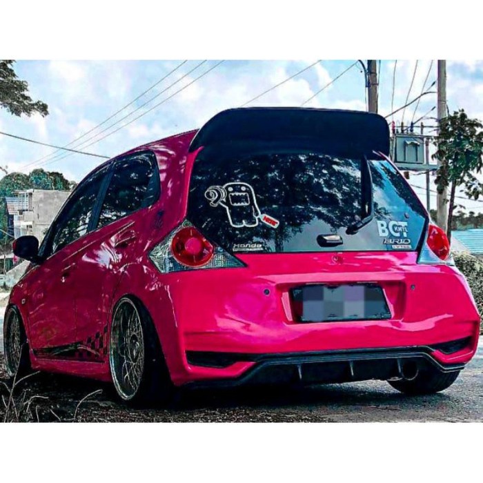 bodykit brio new gk5 full bumper belakang GRADE-A