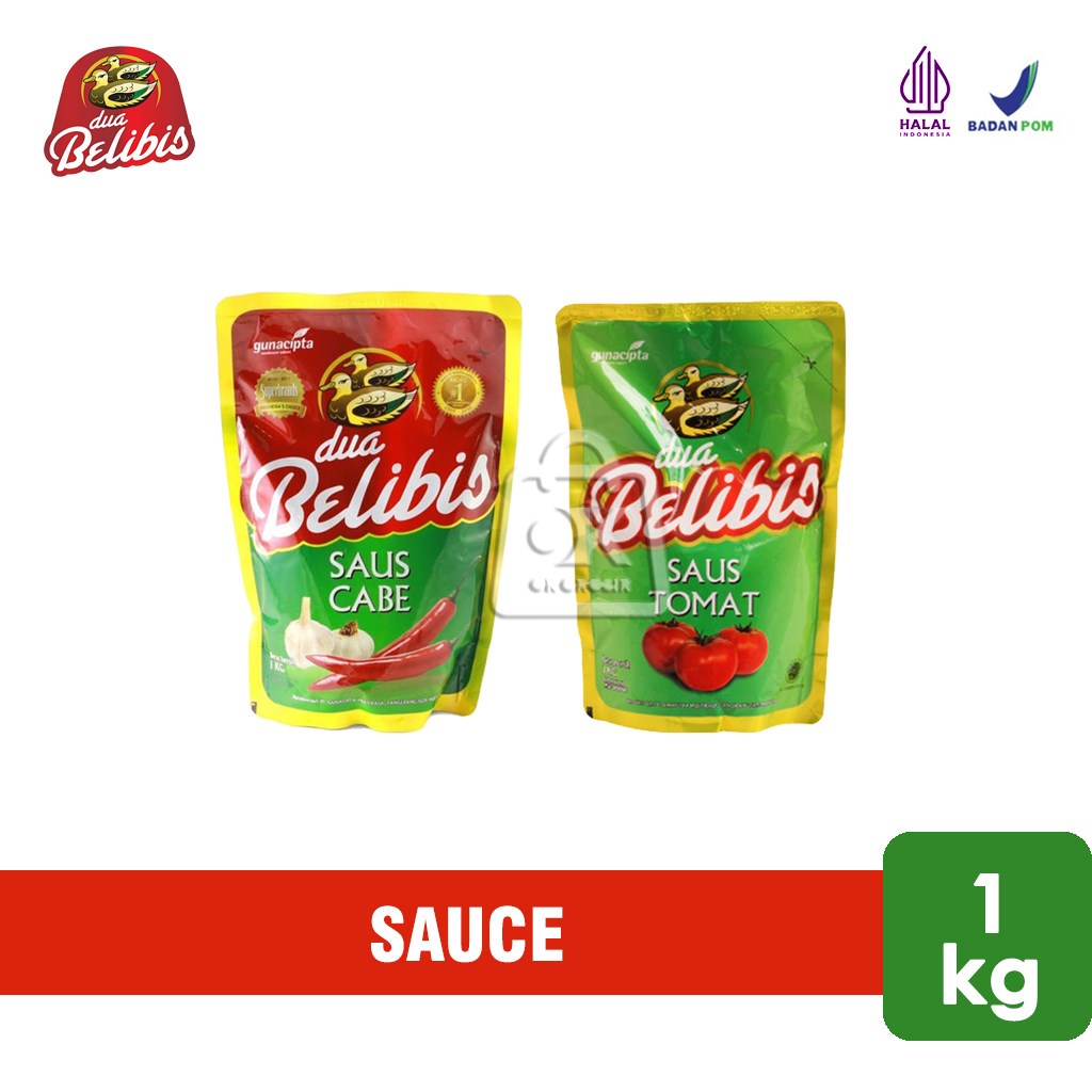 

Saus Cabe / Saus Tomat Dua Belibis (Pouch 1 kg)