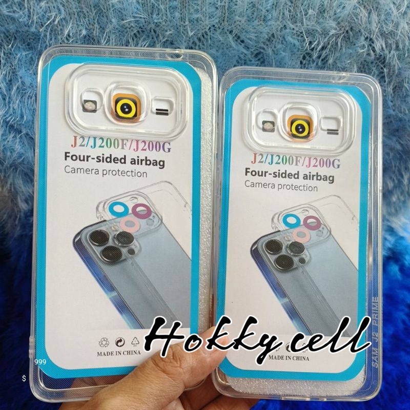 Soft Case Clear Space Bening Samsung J2/J200F/J200G Pelindung Camera
