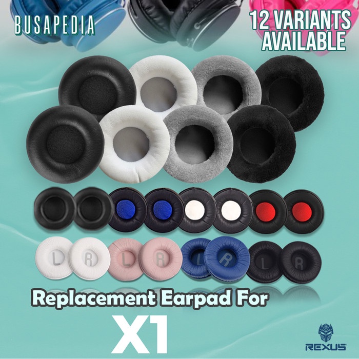 Earpad Busa Bantalan Ear Cushion Rexus Bluetooth Headset X1 Earcup