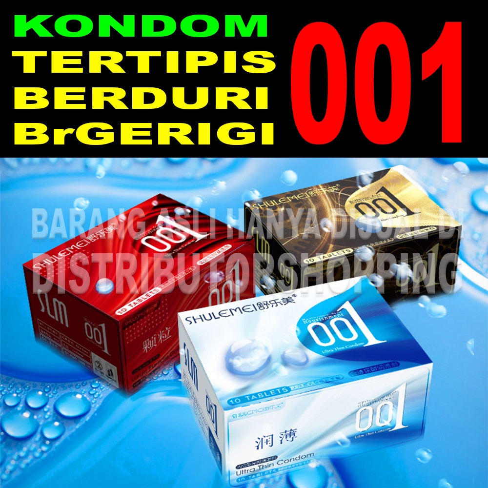 

Ready say!! ready!!!TERSEDIA KEMBALI GES, Premium 001 Tertipis Bergerigi dan Berduri - Condom Dotted Ultrathin Rubbed 001