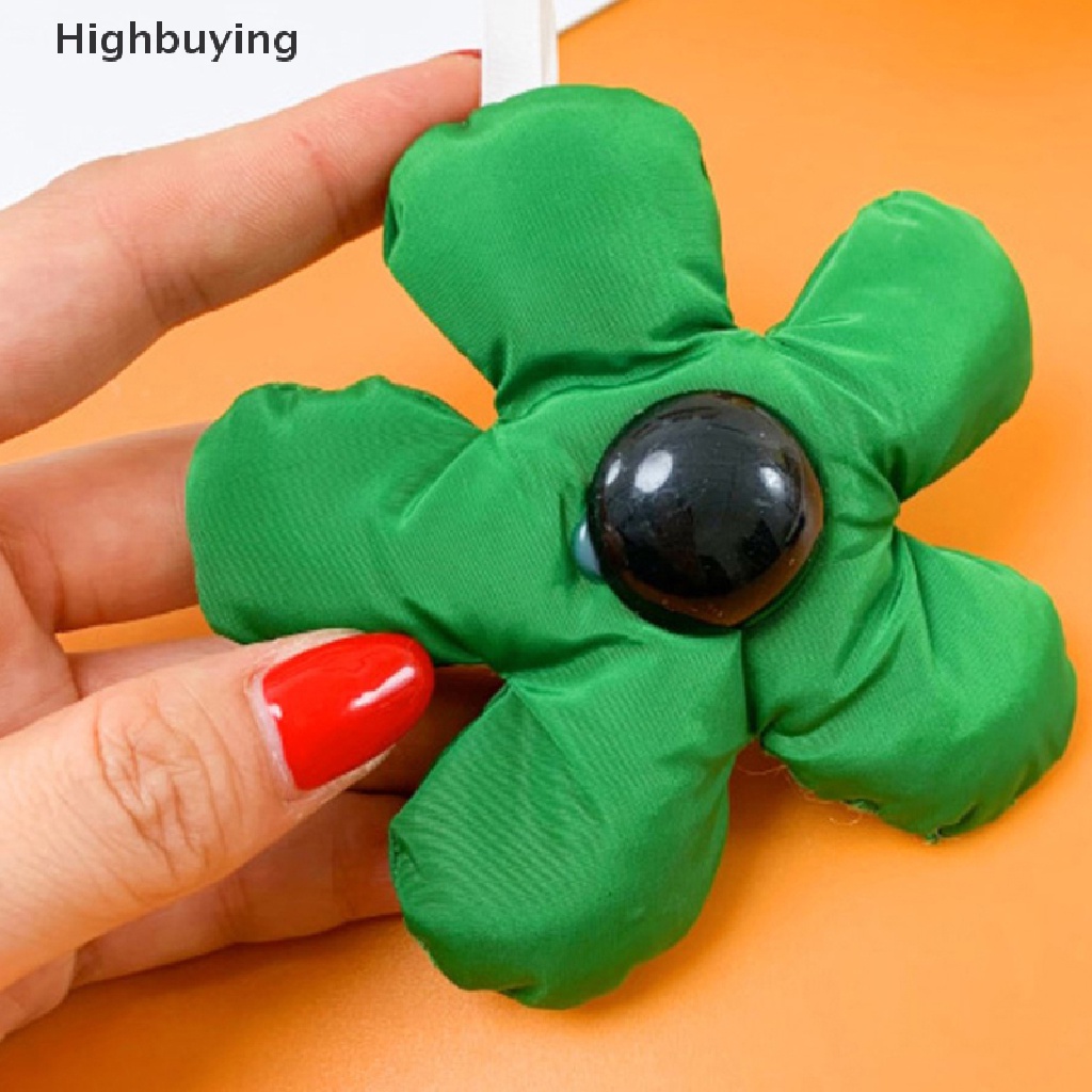 IPHONE Hbid Korea Lucu 3D Bunga Hujan Mewah Griptok Malas Untuk Iphone14 13 Samsung Puff Flower Phone Holder Stand Grip Tok Hadiah Glory