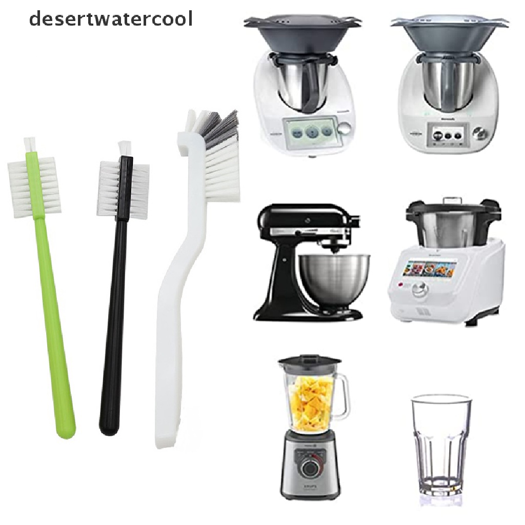 Deid 2Pcs Mesin Masak Deep Cleaning Brush Juicer Breaker Penghancur Cutter Kepala Brus Martijn