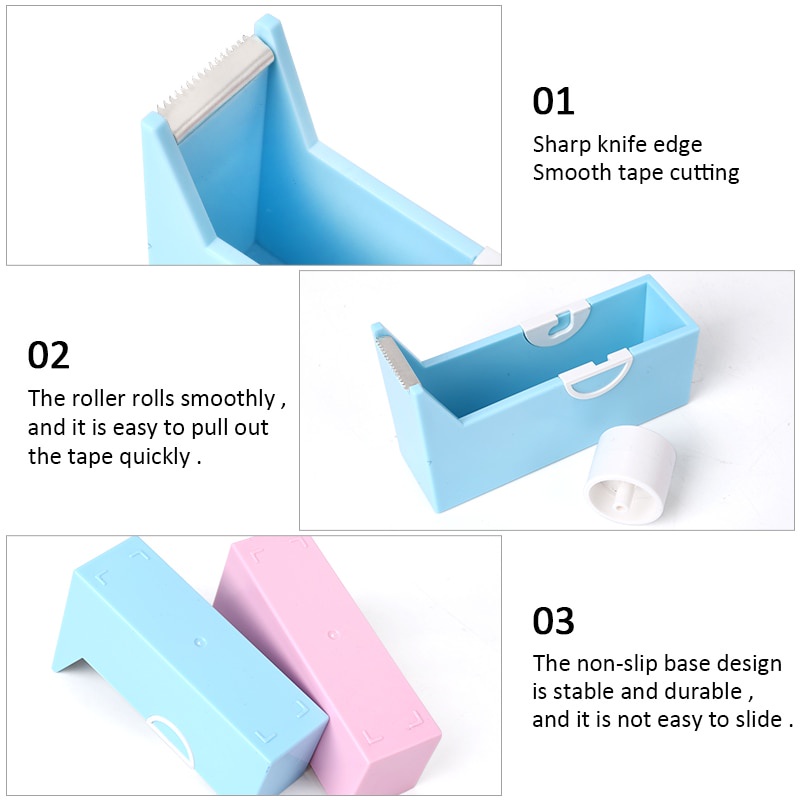 Eyelash Extension Tape Cutter Alat Split Tape Medis Profesional Holder Tape Holder Base Multi Warna Opsional Alat Makeup