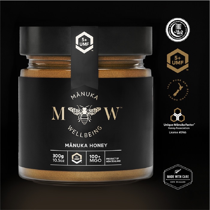 

Madu manuka Premium New Zealand Manuka Honey 300 Grams UMF 5+