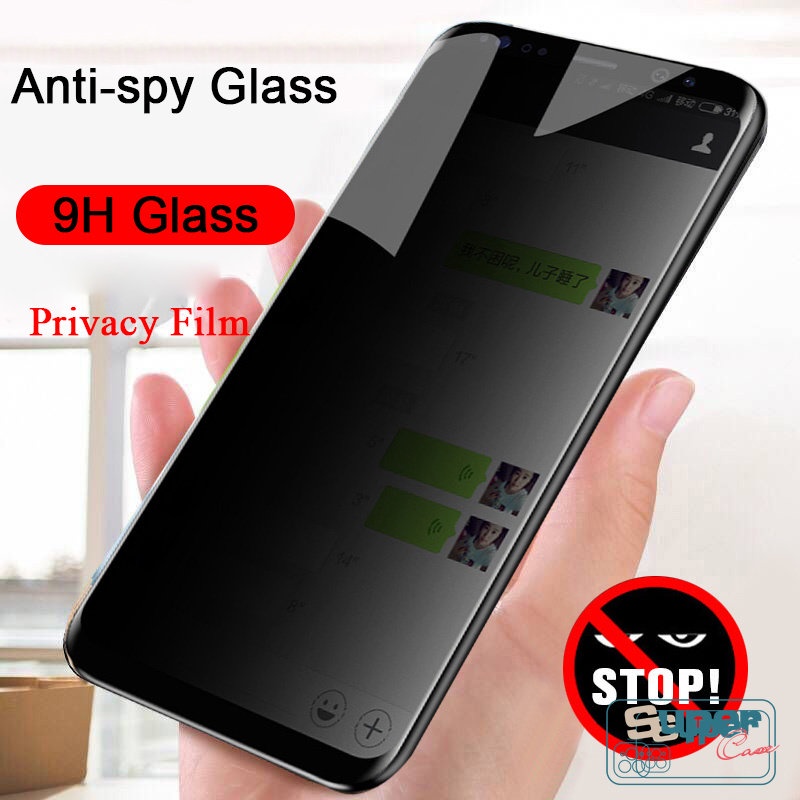 Screenfilm Pelindung Kaca Tempered Anti Spy Untuk Infinix Hot 12 Pro 11 10 8 9 Play 20 10T 20s 12i 10s 11s NFC S4 10 Lite Smart 4 6 5 3 Plus S5 Note 12 G96 8 11 10 Pro 7Lite