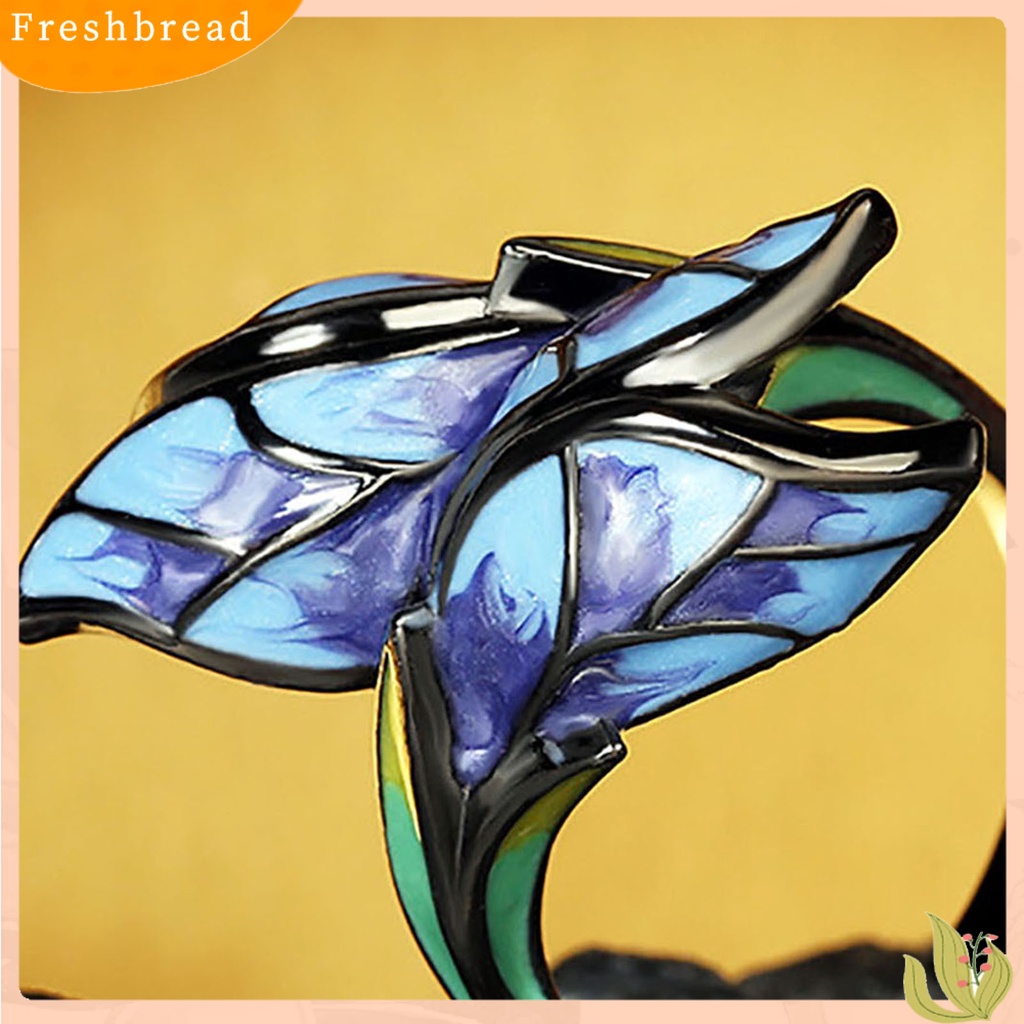 &lt; Freshbread &gt; Dekoratif Good-Looking Female Cincin Hadiah Elegan Warna Campur Kupu-Kupu Cincin Perhiasan Alat Ekstra