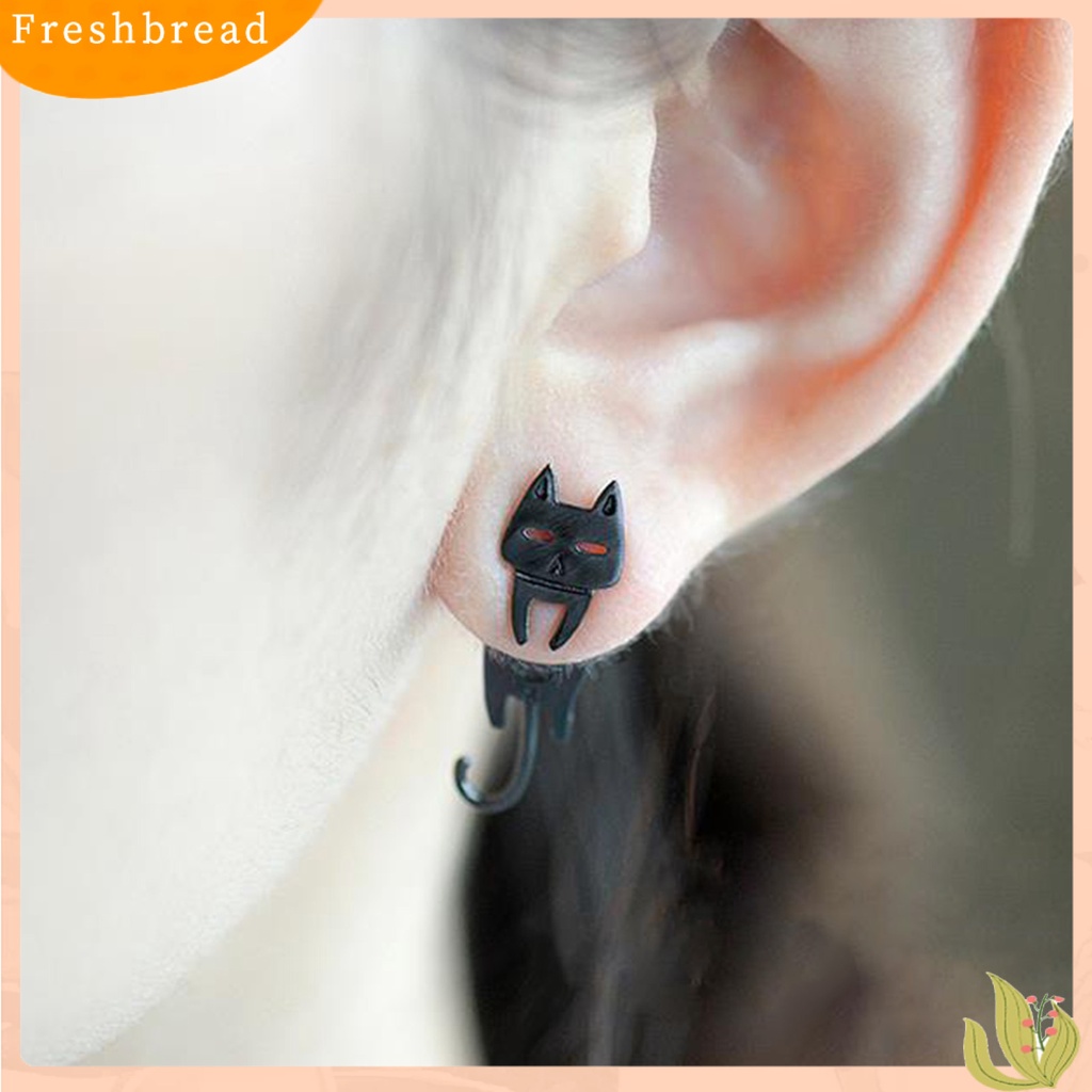 &lt; Freshbread &gt; 1pasang Ear Studs Bentuk Ikan Perhiasan Indah Semua Pertandingan Ringan Lucu Anting Tusuk Untuk Pacaran