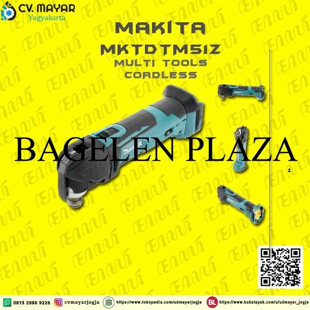 Diobral MAKITA MKTDTM51Z MULTI TOOLS CORDLESS