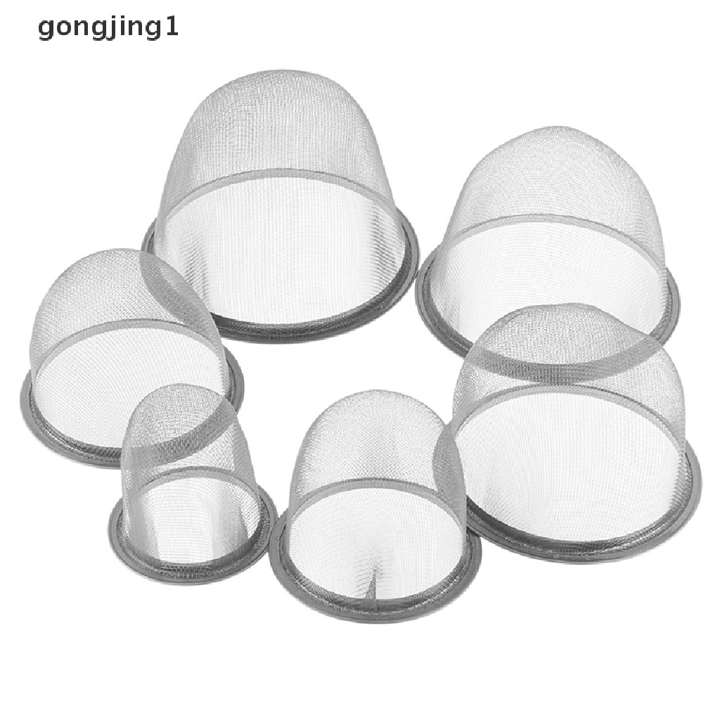 Ggg Reusable Stainless Steel Mesh Tea Infuser Strainer Teko Saringan Rempah Daun Teh ID