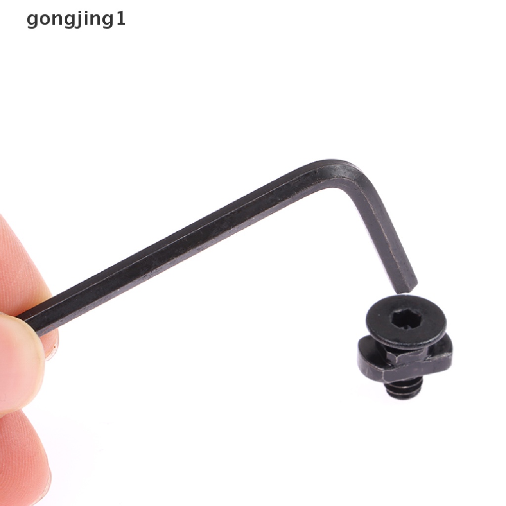 Ggg 10Pcs/lot Sekrup Dan Mur Aluminium Pengganti Sekrup Rel Mlok M-lok Tools Aksesoris ID