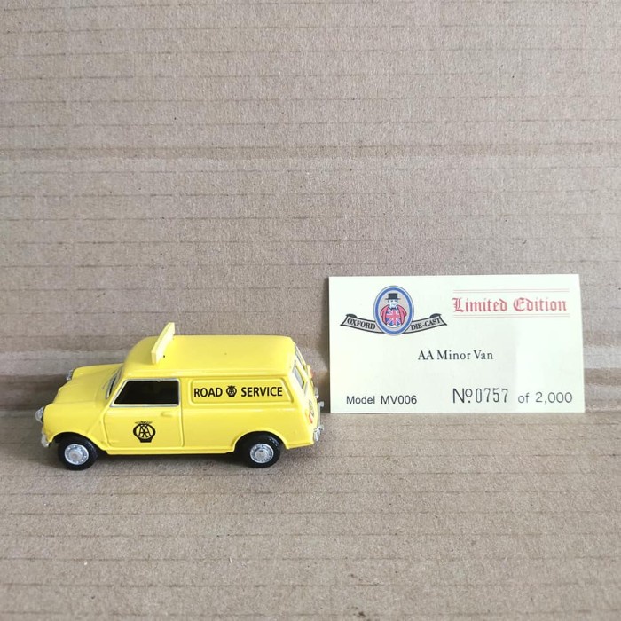 Oxford 1/43 Austin Morris Mini Panel Van Road Service Made in China