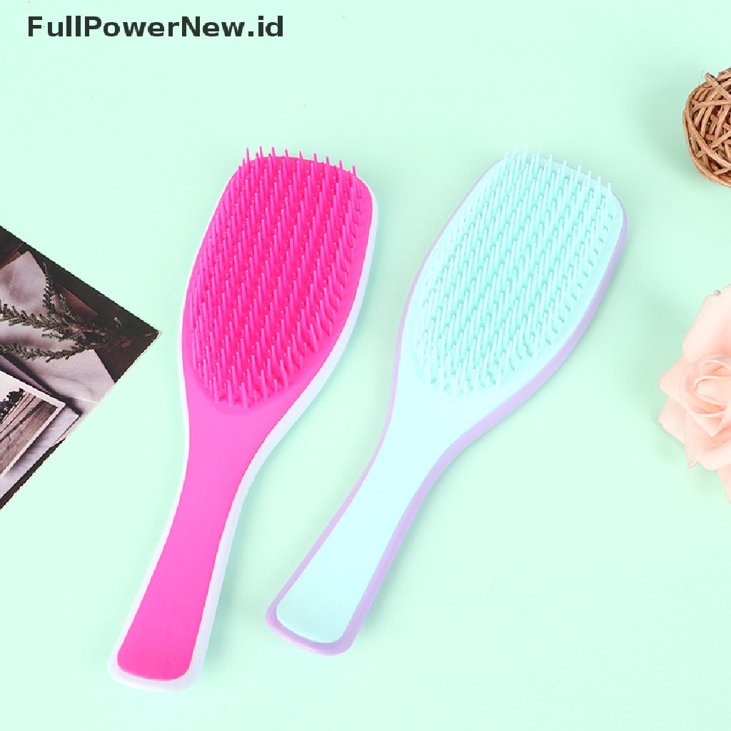 Power Sikat Rambut Pelurus Sisir Rambut Salon Styling Sisir Pijat Anti Statis ID