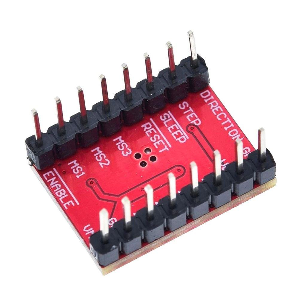 Populer 3pcs Driver Motor Stepper Untuk SKR V1.3 1.4 GTR V1.0 RAMPS 1.4/1.6 MKS Breakout Board Dengan Heat sink 3D Printer Parts