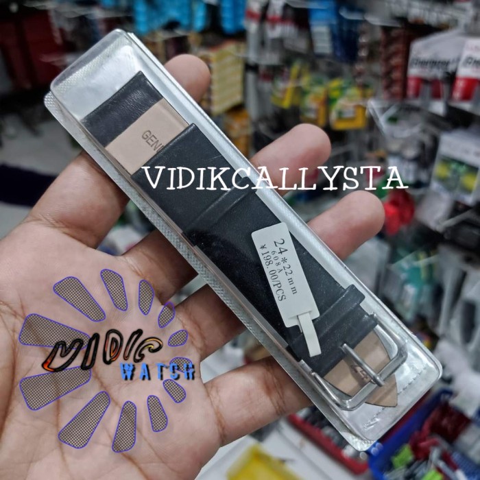 NEW STRAP TALI JAM TANGAN KULIT MUTU HALUS IMPORT 12 14 16 18 20 22 24 MM