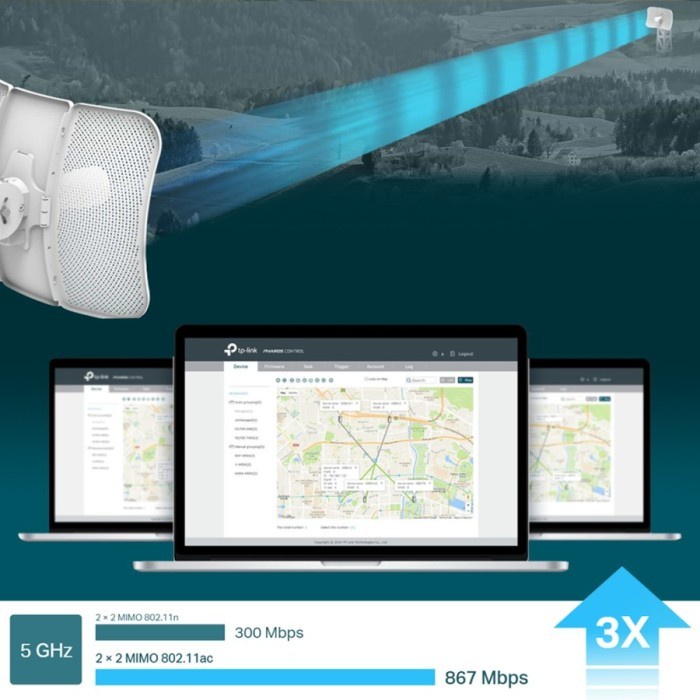 CPE710 TP-LINK 5GHz AC 867Mbps 23dBi Outdoor