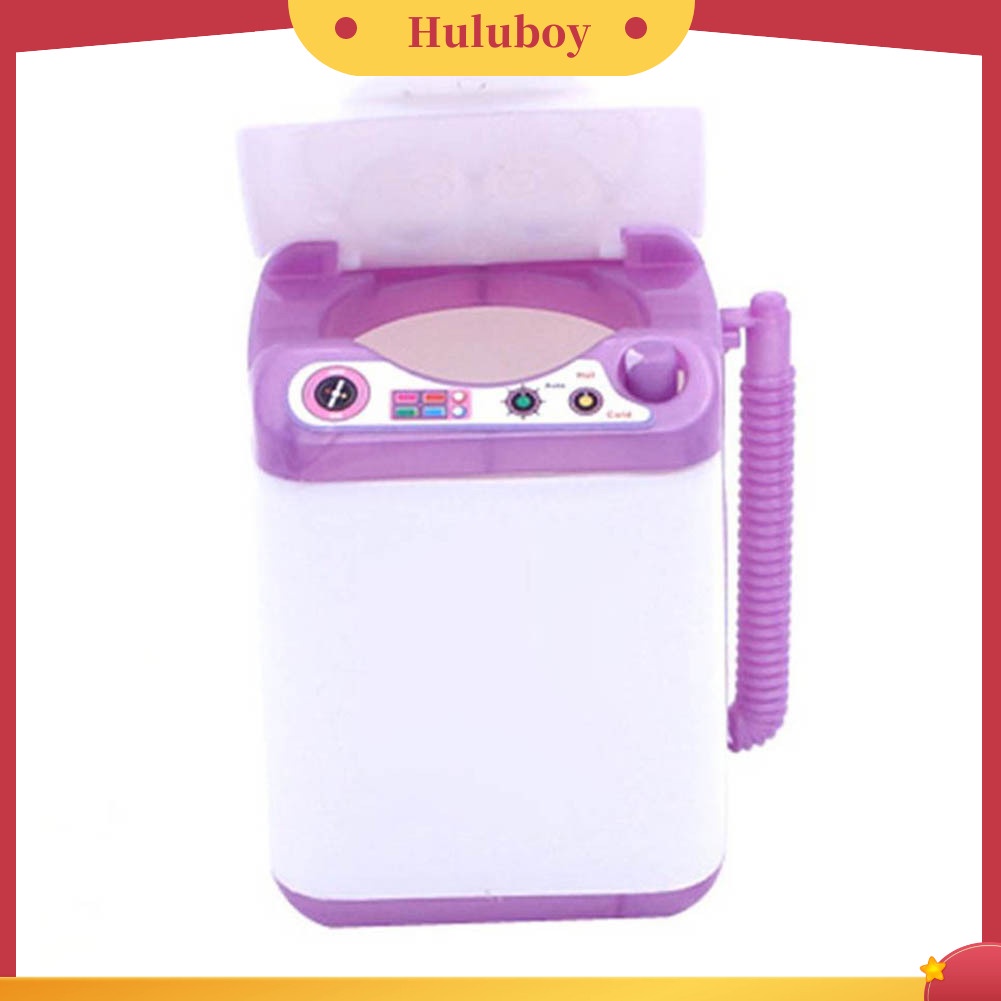 {In Stock} Mini Simulasi Anak Anak Mesin Cuci RolePlay Mainan Hadiah Boneka Aksesoris