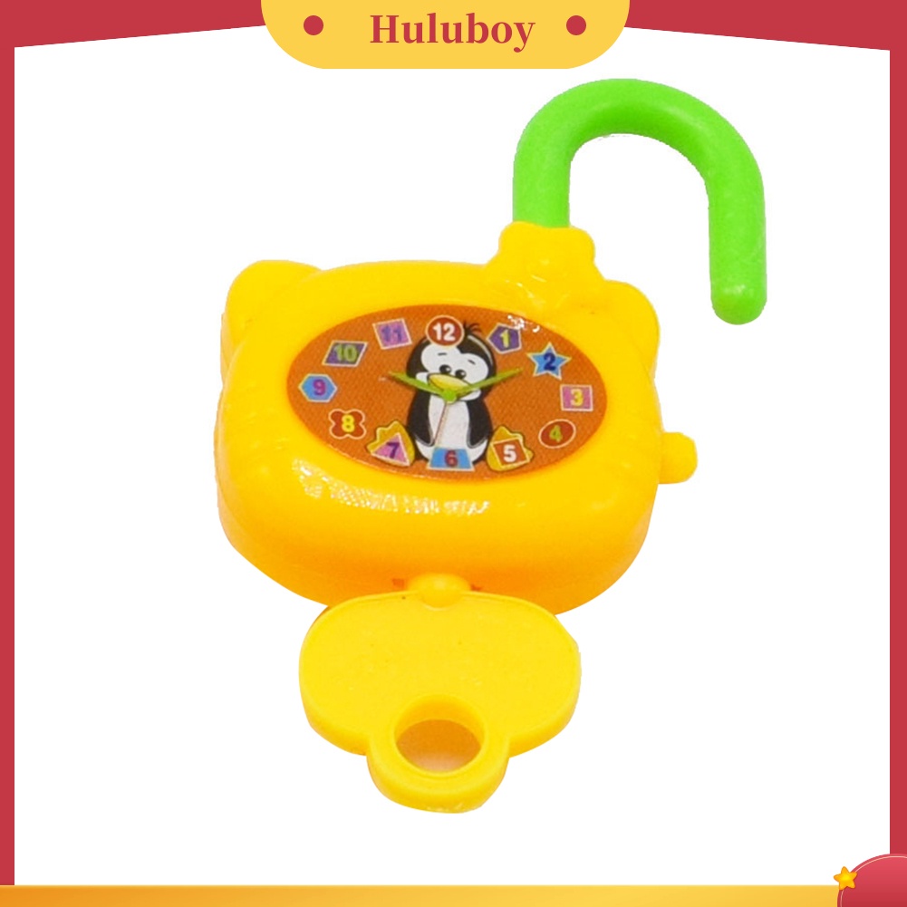 {In Stock} 5Pcs/Set Kunci Plastik Mini Warna-Warni Dengan Kunci Mainan Edukasi Anak Hadiah