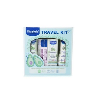 MUSTELA Facial Cream | Barrier Cream | Body Lotion | Gentle Shampoo Travel Kit Cream Baby