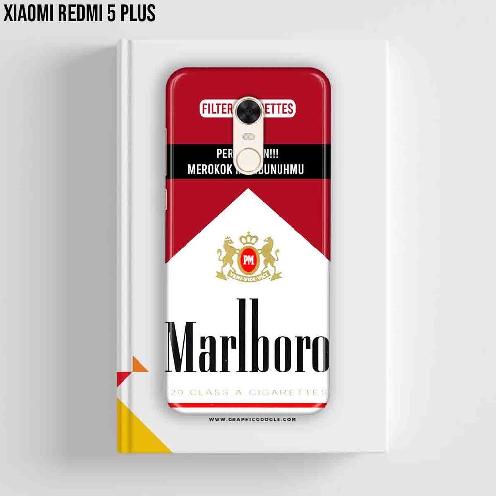 Casing Untuk Xiaomi Redmi 5 Plus Fashion Case Gambar Smoke Rokok Terbaru Dan Keren Case Handphone  J
