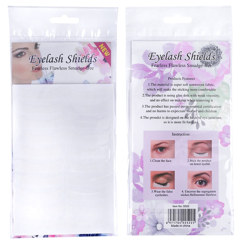 100/200pcs Eyelash Extension Patch Tape Medis Kain Non-woven Di Bawah Mata Bantalan Stiker Lash Extension Aksesoris Alat Makeup