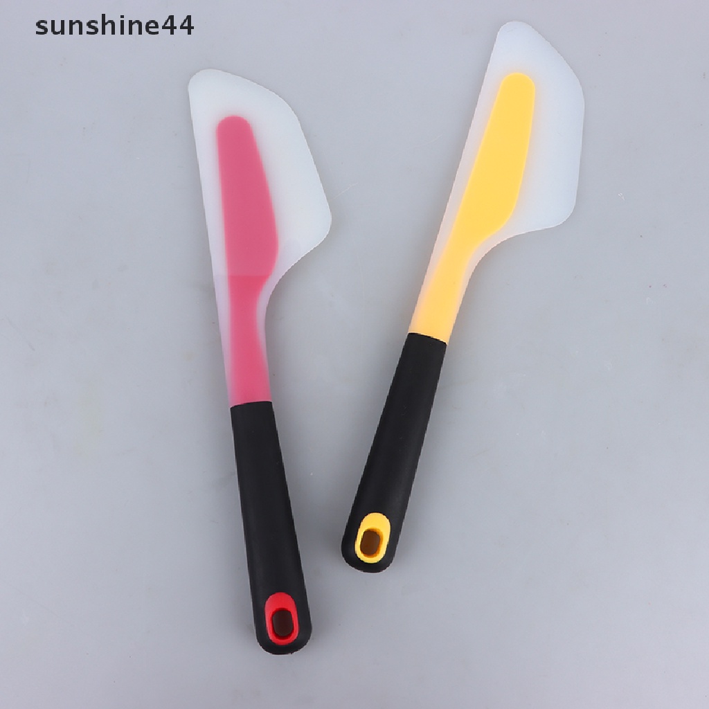 Sunshine 1Pc Spatula Krim Kue Tembus Anti Lengket Omelette Spatula Butter Scraper ID