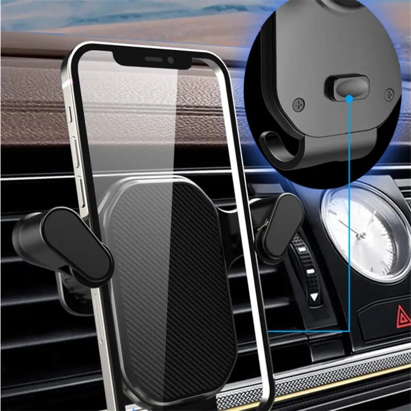 HD62 Car Holder car mount AC MOBIL dudukan penyangga HP Strong Gravity Phone Holder air vent HD-62