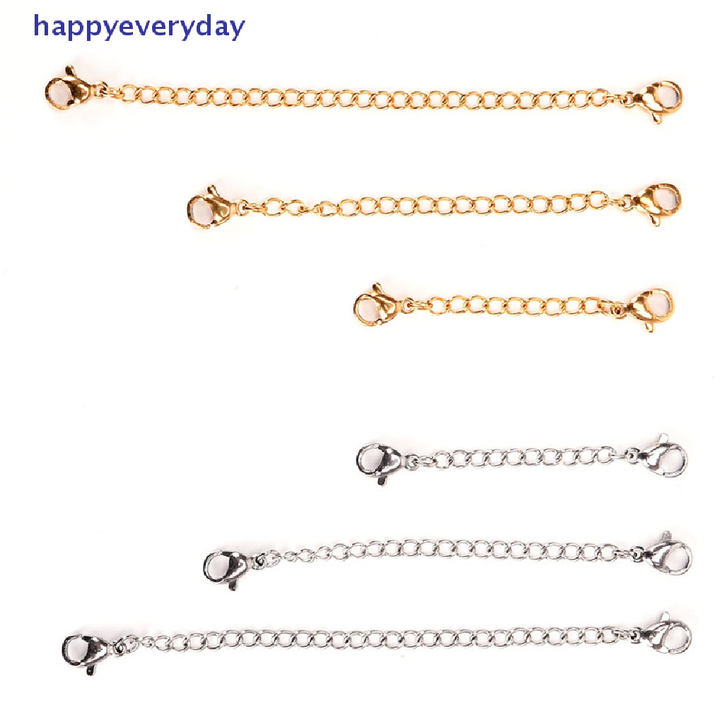 [happy] Extension Chains Extender Tail Kaitan Kalung Gelang Anting Membuat Perhiasan [ID]