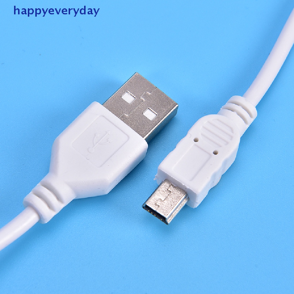 [happy] Kabel USB MINI Panjang 1m Sync &amp; Charge Lead Tipe A Ke 5pin B Charger Telepon [ID]