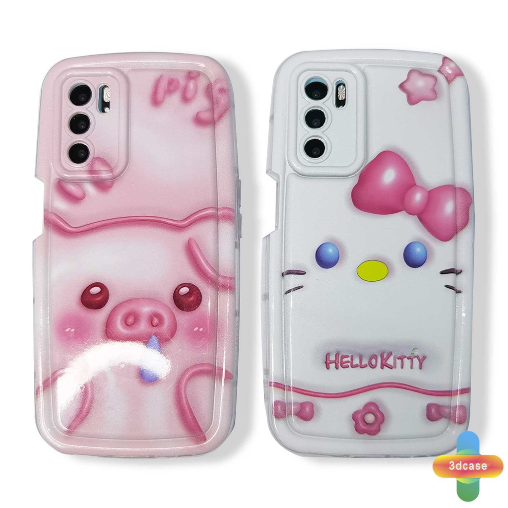 Case HP OPPO A57 A57S A57E A55 A7 A5 A9 A17 A17K A31 A53 A33 2020 A15 A54 A5S A3S A76 A96 A16 A95 A77S A12 A12S A1K A16E A16K A54S Reno 7 7Z 8Z 5 4 6 8 5F 5K 4F 4 5 06 Lite A74 A15S A52 A11K A92 A35 A36 A11 Cute Hello Kitty Silicone Soap Case