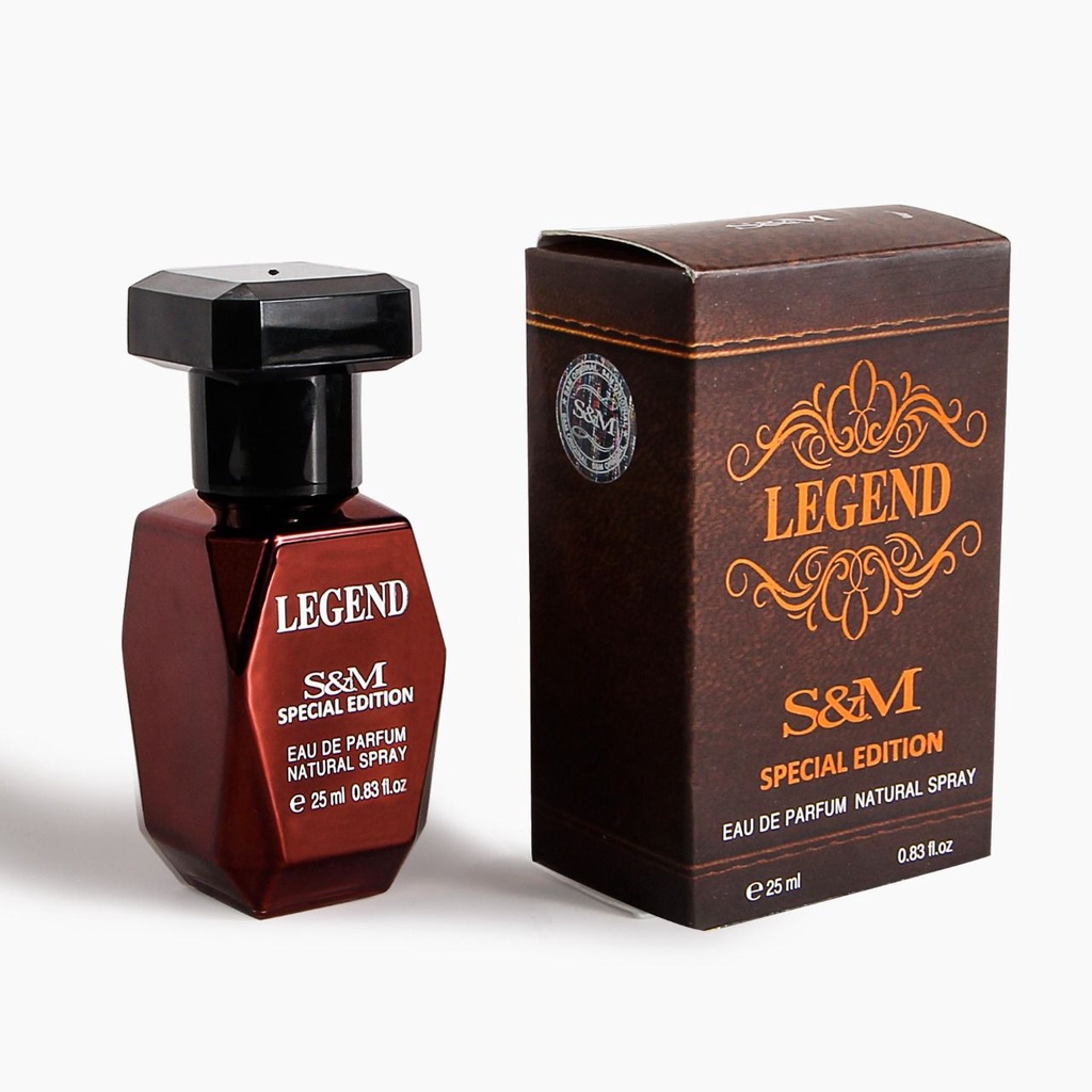 S&amp;M Special Edition Eau De Parfum Natural Spray Legend 25ml