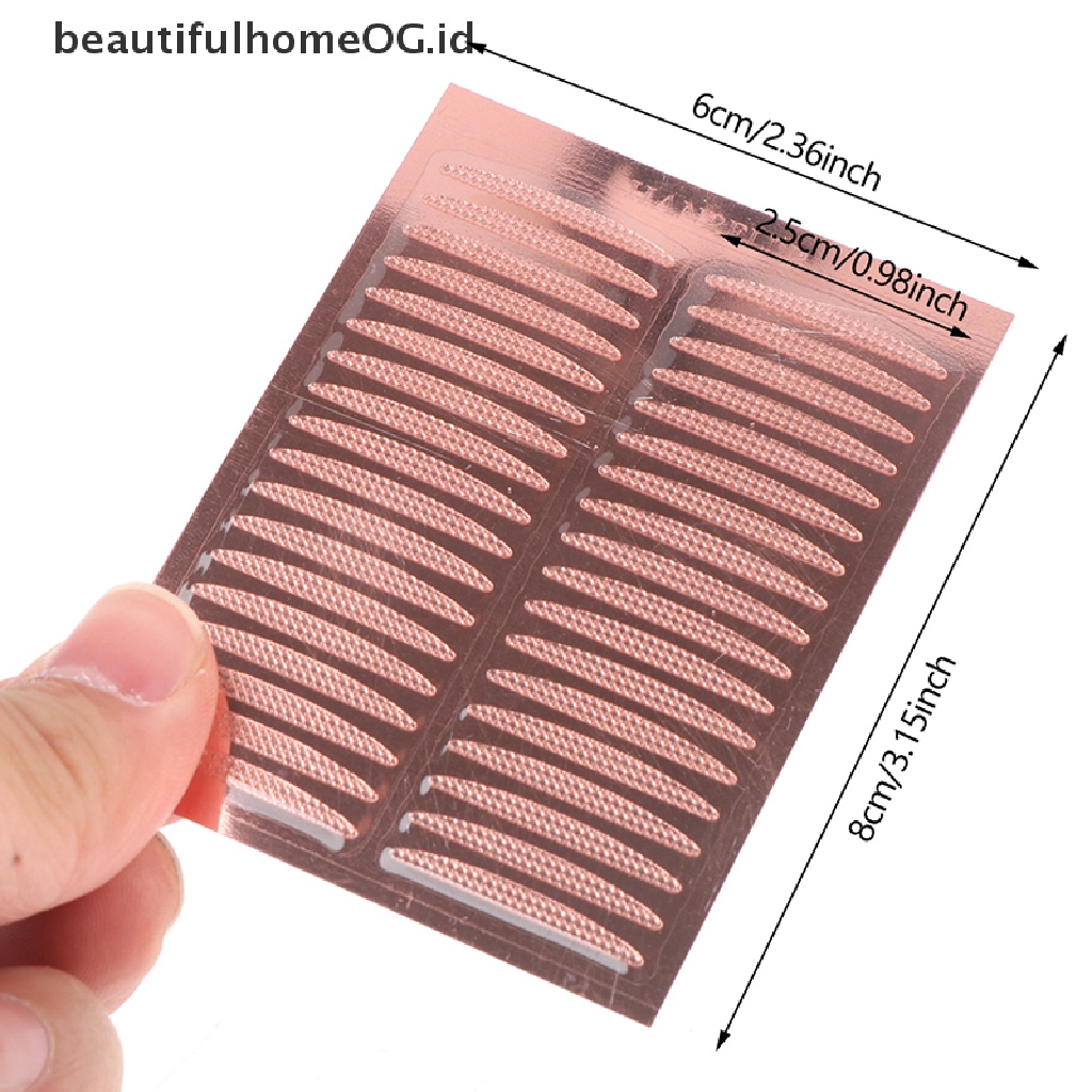 // Lebaran// 36Pcs/lembar Invisible Thin Eyelid Clear Adhesive Sticker Tape Lift Strips **