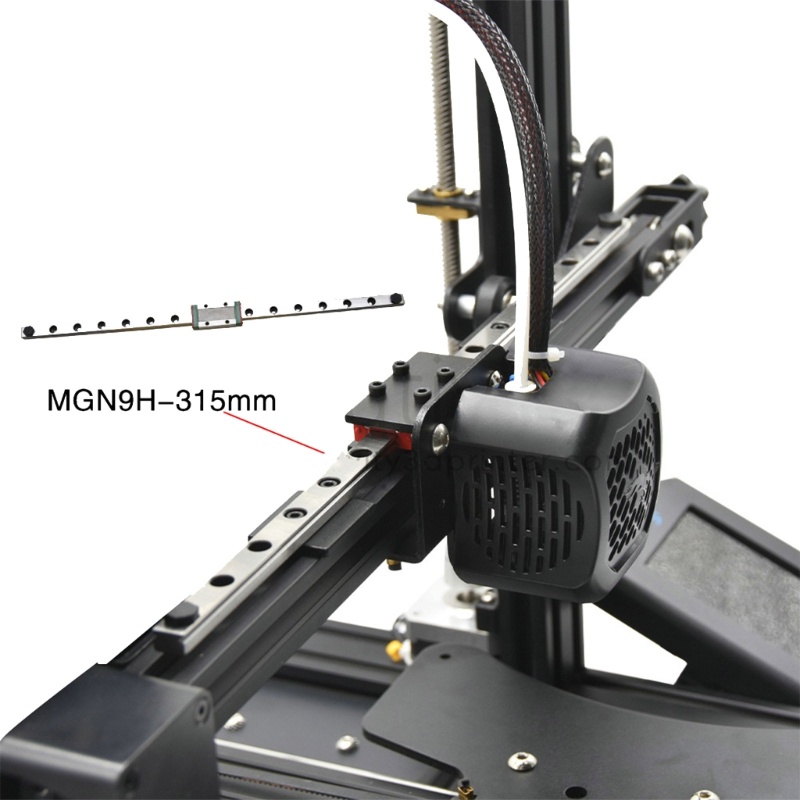 Zzz Linear Rel Extruder Direct Drive X-Axis Kit Untuk Ender3 Pro V2 Dengan Backplane