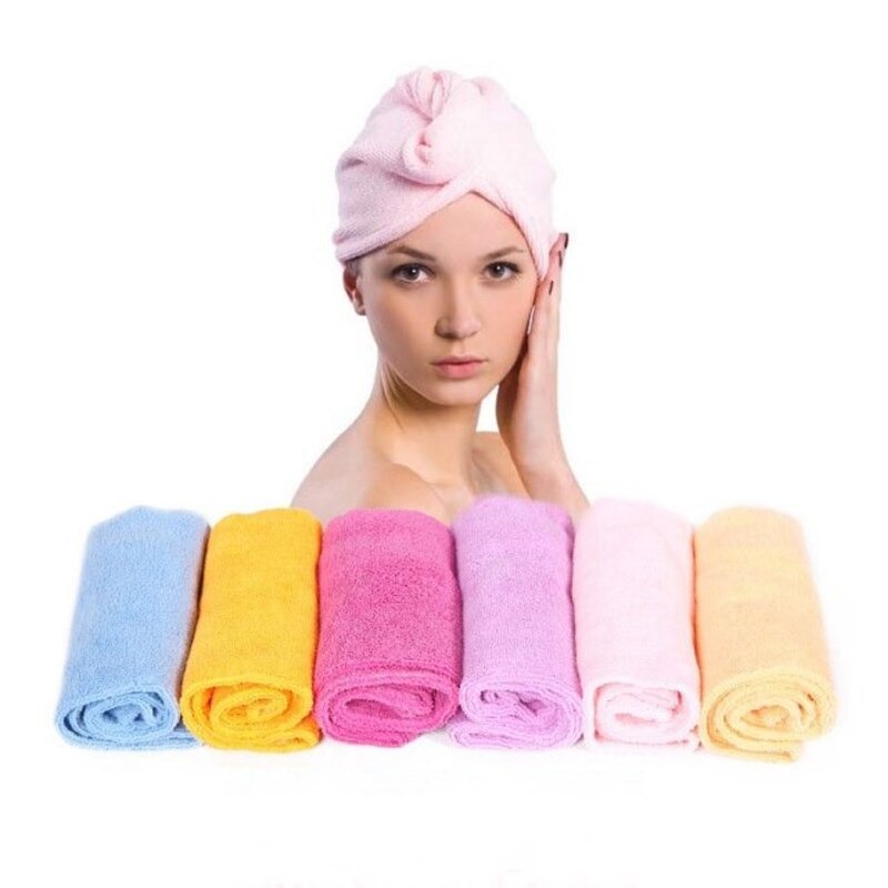 Handuk Kepala Mikrofiber Handuk kepala Keramas Handuk Kepala Dewasa