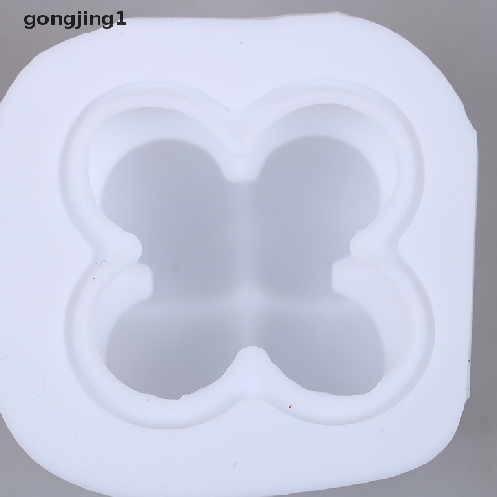 Ggg DIY s Cetakan Lilin Plester Cetakan Silikon Handmade Cube Soap Mold ID