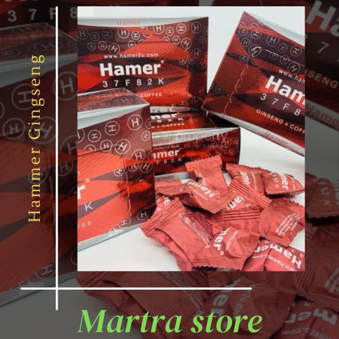 Hamer Candy Original Permen Hamer Rasa Ginseng 30 Pcs