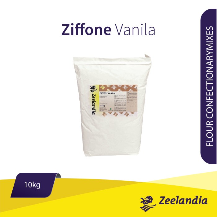 

ZIFFONE VANILLA 10 KG/ Zeelendia/ Premik Kue Chiffon