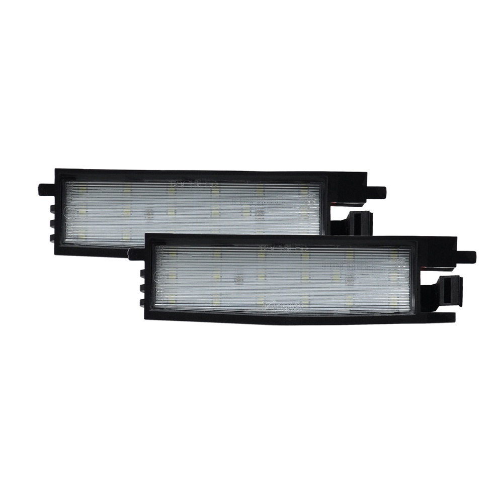 2pcs Lampu Plat Nomor Plat LED Putih Lampu Untuk Toyota Auris Aygo Avalon Corolla Yaris Solara Camry Rav4 Vanguard Scion