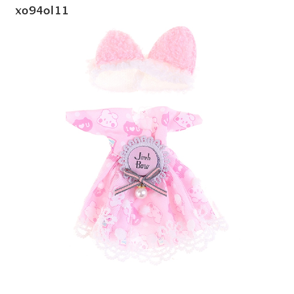 Xo Baju Set Untuk 16-17cm Doll Fashion Setelan 1per8 Doll Dressup Rok Baju Lucu OL