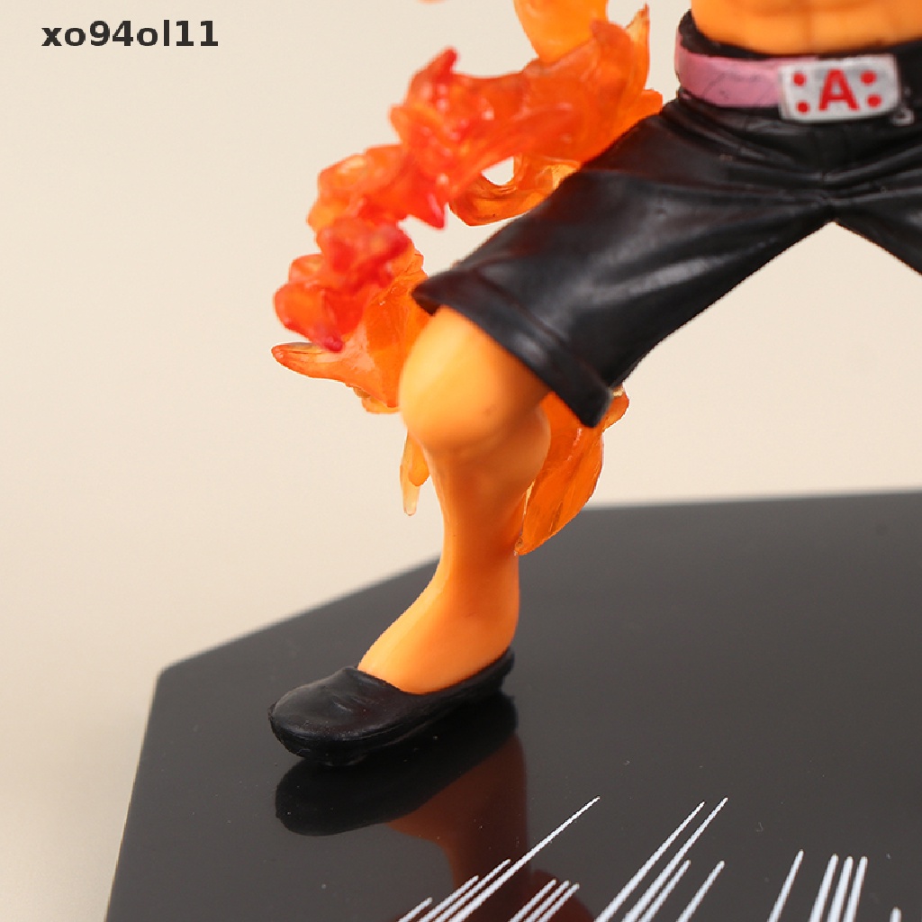 Xo 18cm One Piece Figure Fire Fist Portgas · D · Ace Monkey · D · Luffy Model Mainan OL