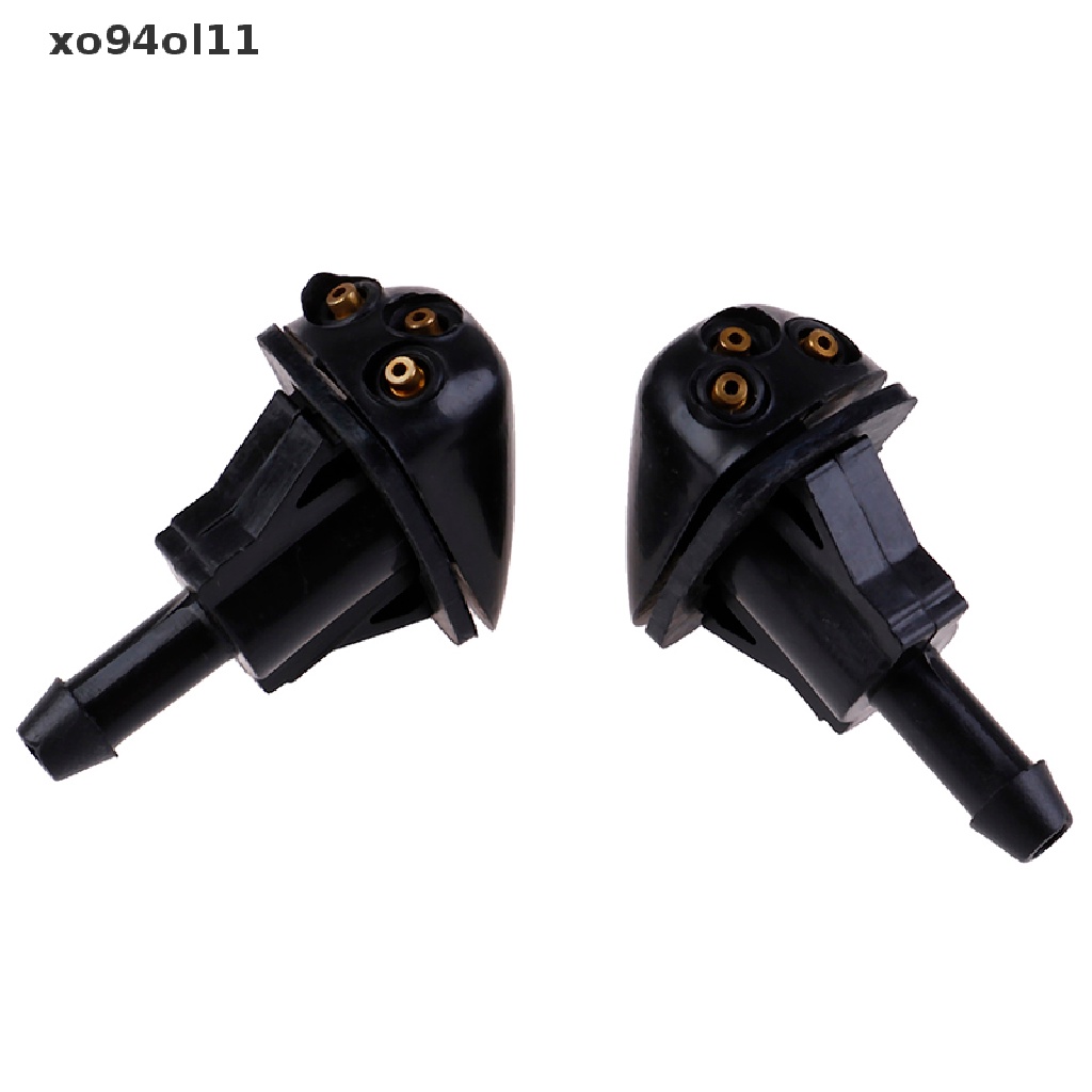 Xo 2Pcs Windshield Wiper Washer Nozzle Penyiram Mobil OL