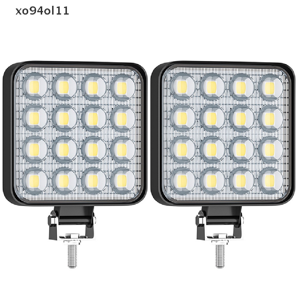 Xo Lampu Kerja LED Mobil 48w DC 12/24volt 6000K Putih Universal Truck Auto Bulbs OL