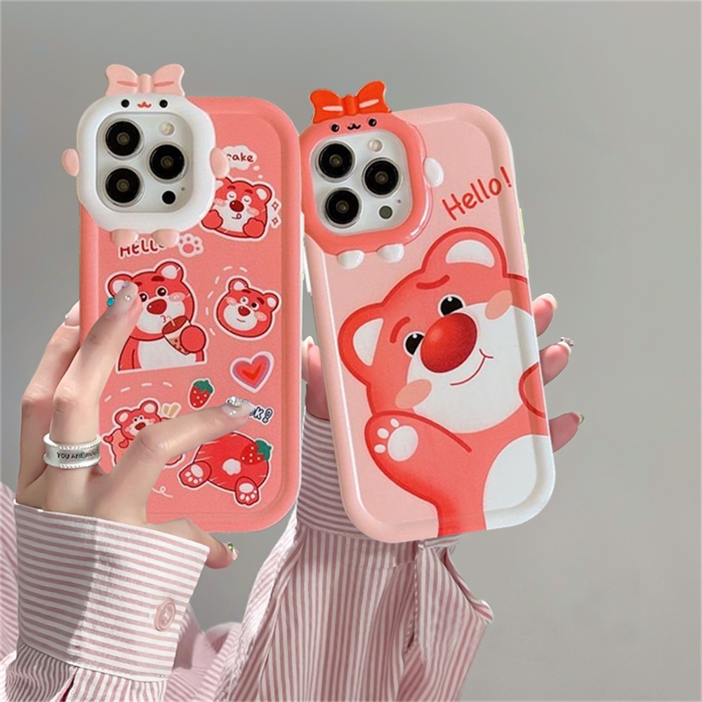 Manyo Case VIVO Y16 Y02 Y02S Y22 Y35 Y33S Y21T Y21S Y33S Y11 Y12 Y15 Y17 U10 Y12S Y12A Y15S Y15A Y01 Y19 Y20S Y20i Y91C Y30 Y51 V25E Kartun Lucu Lembut Case Cover