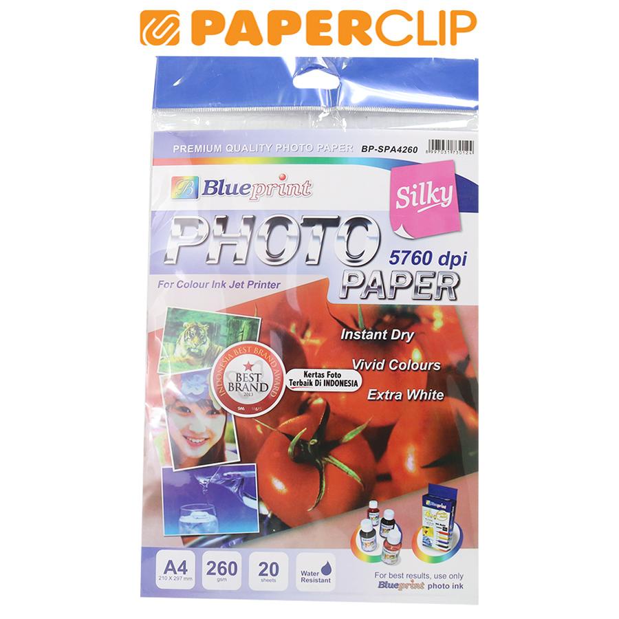 

KERTAS FOTO / PHOTO PAPER BLUEPRINT BP-SP4260 SILKY