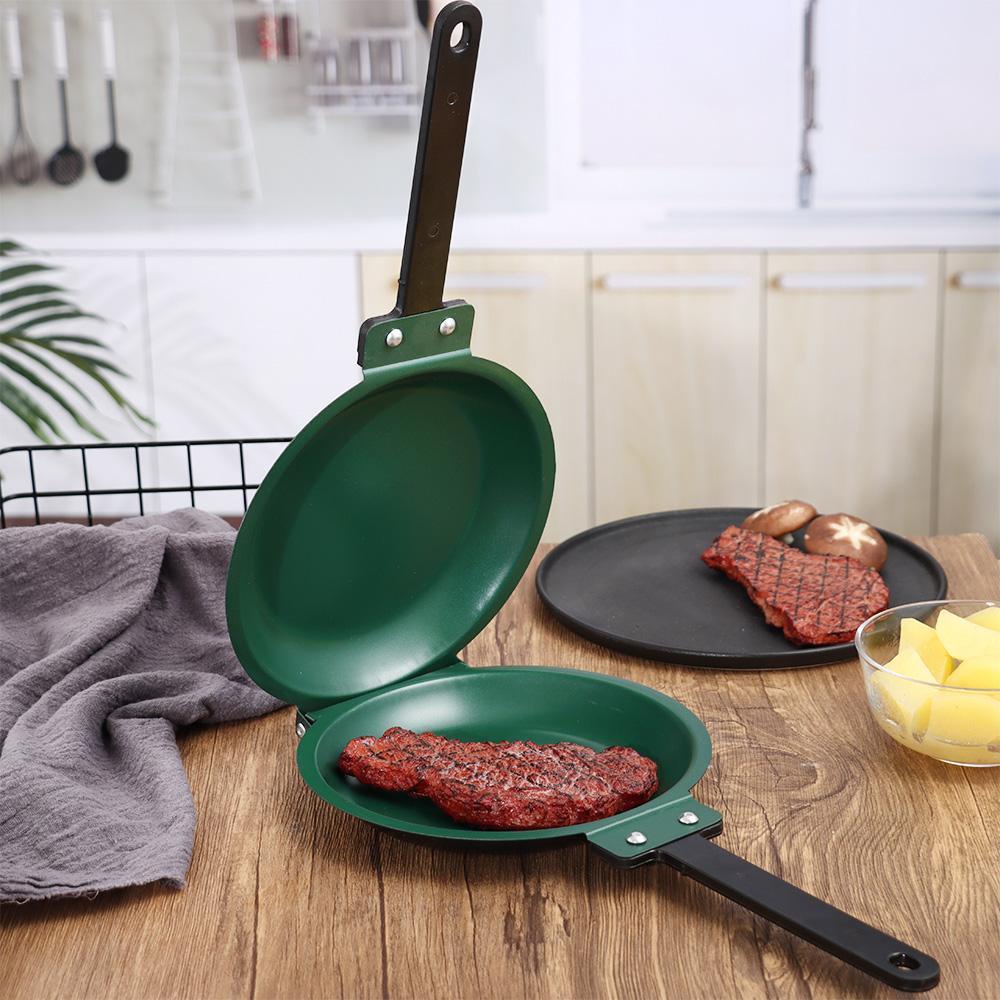 Chookyy Wajan Penggorengan Hijau Dengan Lapisan Keramik Cookware Pancake Maker