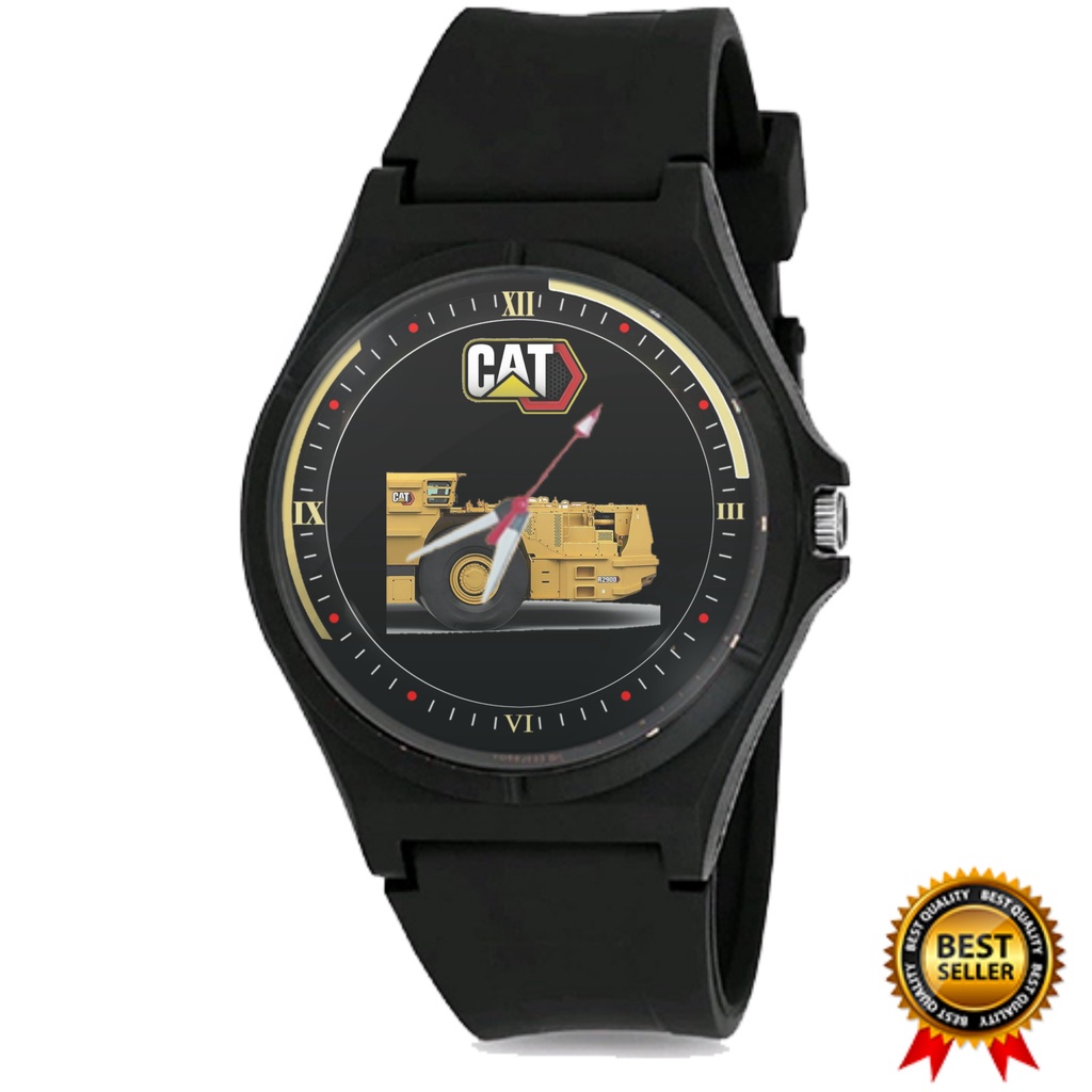 Jam Tangan Pria CATERPILLAR CAT Wanita Hitam Keren Terbaru  02