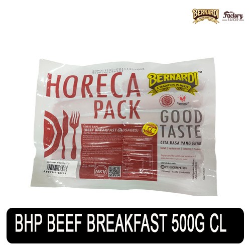 

BERNARDI HORECA BEEF BREAKFAST 500G CL
