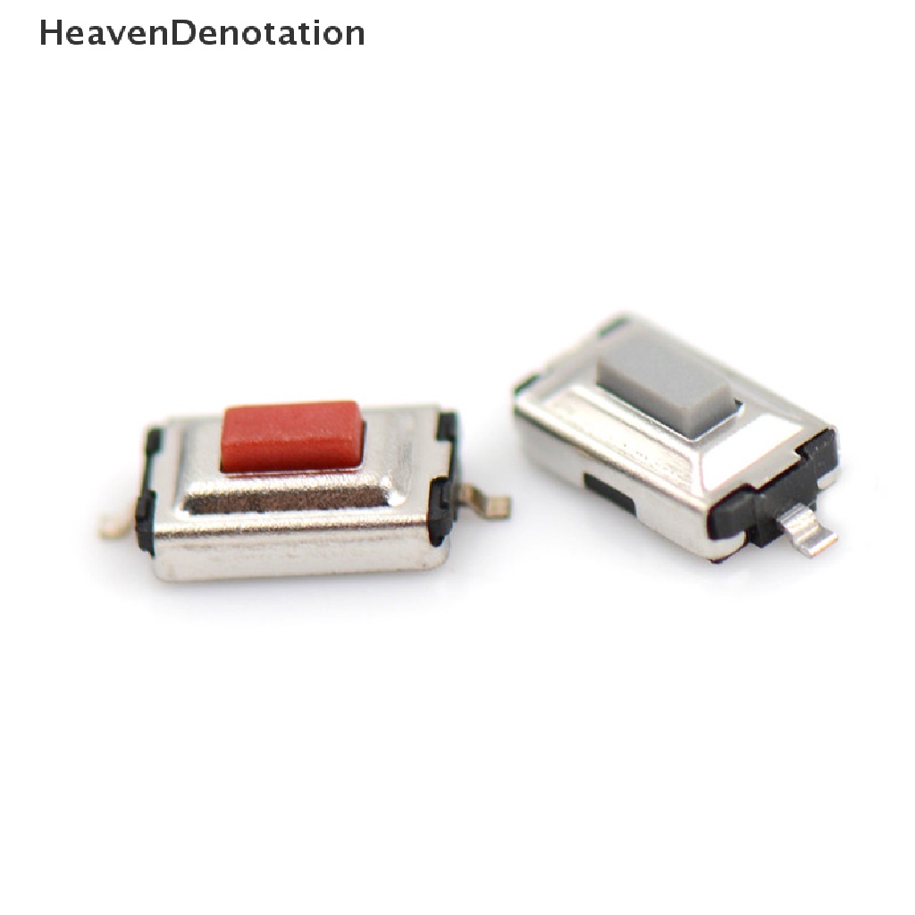 [HeavenDenotation] 20pcs/set 3 * 6 * 2.5mm Tactile Push Button Switch Saklar Kebijaksanaan Saklar Mikro 2-Pin HDV