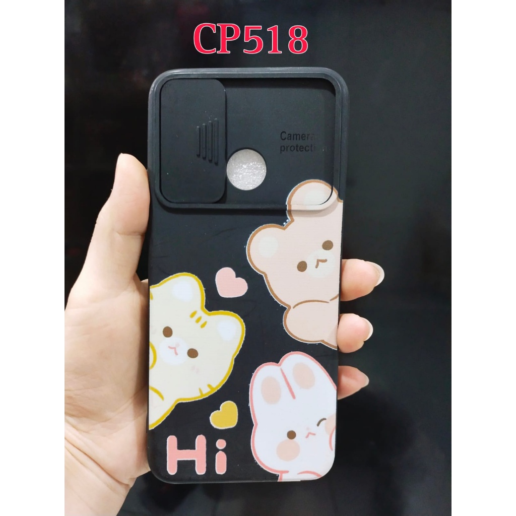 CASE MOTIF SLIDING KAMERA XIAOMI REDMI 8 8A PRO REDMI 9A SOFTCASE SLIDE KAMERA - BDC