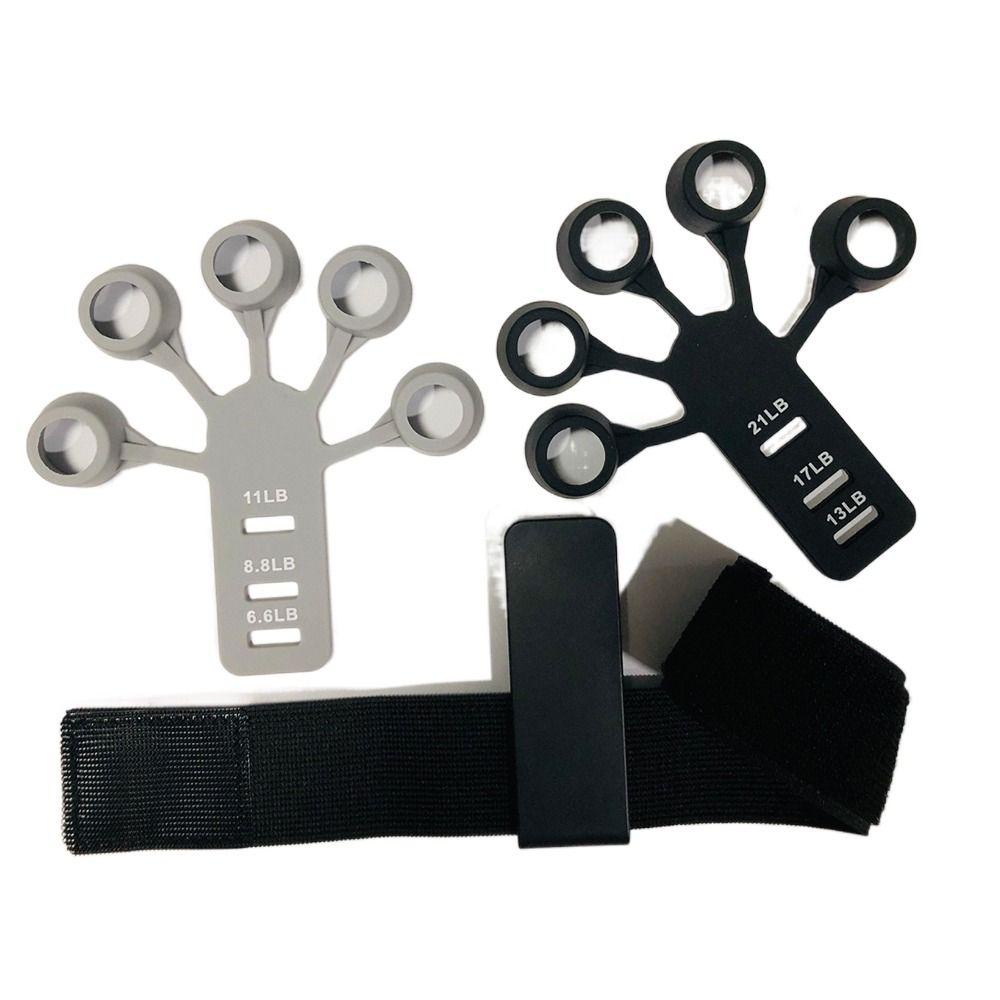 Pineapple Finger Gripper Untuk Pasien Pemulihan Kekuatan Berolahraga Jari 13-17-21LB Extension Berolahraga Pegangan Tangan Pelatih Kekuatan